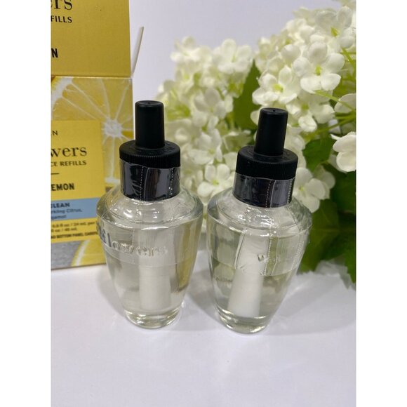 Bath & Body Works “Kitchen Lemon” 2 NEW Wallflower Refills - Picture 5 of 5